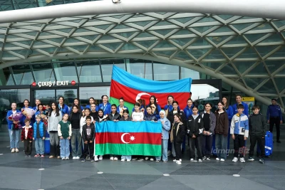 İslam Həmrəyliyi Oyunlarında gümüş medal qazanan qadın voleybolçularımız Bakıya qayıdıb