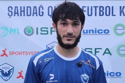 Şahdağ-Qusar yarımmüdafiəçisi Mahrab Baxşalı: Çempionluqdan irəli heç nə yoxdur
