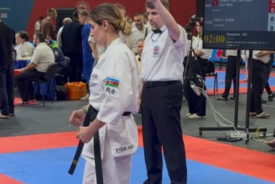 Aygün Əsədli Moskvada keçirilən "Millətlər Kuboku"nda bürünc medal qazanıb