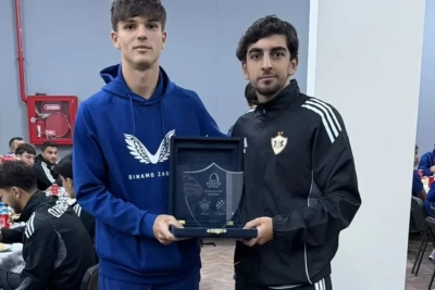 “Qarabağ” Zaqreb “Dinamo”sunun futbolçuları üçün ziyafət təşkil etdi