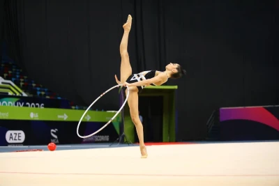 Bakıda "AGF Trophy" bədii gimnastika turnirinin ilk günü: Finala vəsiqə qazananlar bəlli oldu