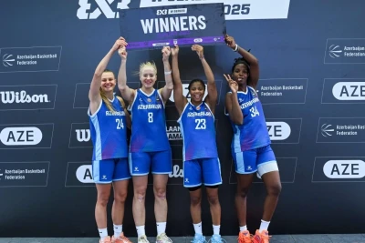 3x3 Basketbol üzrə Qadın Millimizin Səbail Mərhələsindəki Rəqibləri Çexiya və Filippindir