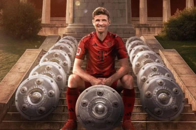 Tomas Müller karyerasında 35-ci titulunu qazandı