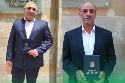 İdman Akademiyasının əməkdaşları dosent adı alıblar