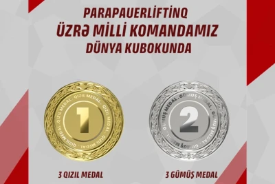 Azərbaycan milli komandası Dünya Kubokunu 6 medalla bitirib