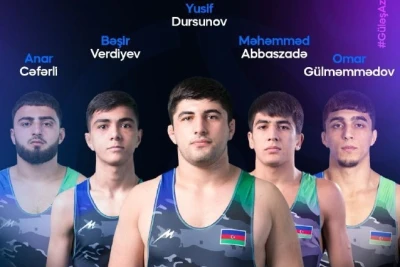 Güləş üzrə U20 Avropa çempionatı: Azərbaycan güləşçilərindən bir gümüş və iki bürünc medal