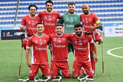 Azərbaycan amputant millisi Millətlər Liqasında Niderlandı məğlub etdi