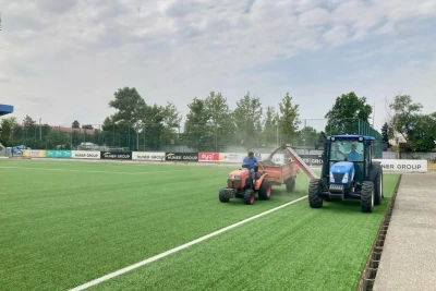 Tovuz stadionunda ot örtüyünün dəyişdirilməsinə başlanıldı və Abulbəylidə yeni meydança salınır