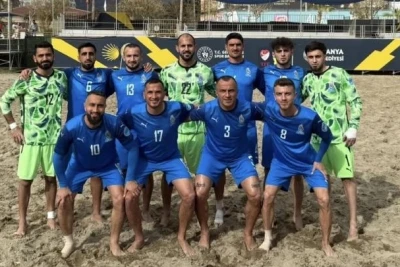 Azərbaycan çimərlik futbolu millisi Moldovanı yenə məğlub etdi