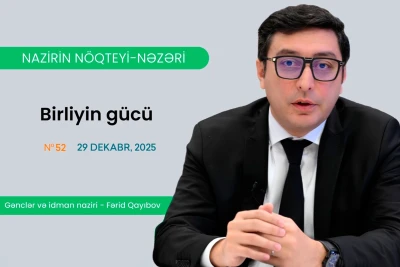 Fərid Qayıbov 2025-ci ilin idman yekunlarını açıqladı: 2113 medal, yeni nailiyyətlər və qarşıda duran vəzifələr