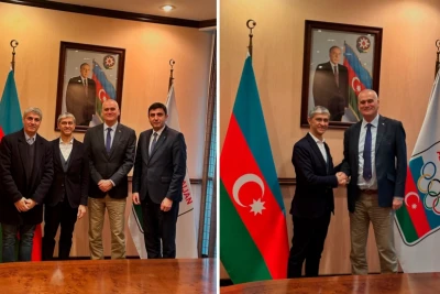 Dünya Badminton Federasiyasının İnkişaf direktoru Milli Olimpiya Komitəsində olub