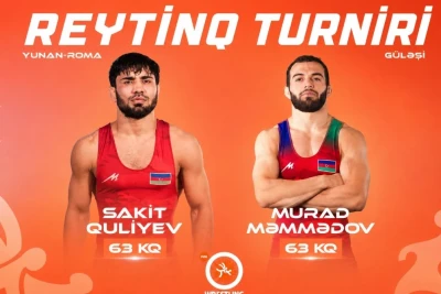 Azərbaycan güləşçiləri Budapeştdə qalib gəlir