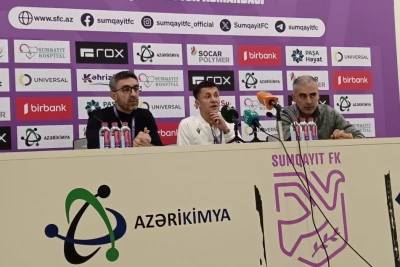 Saşa İliç "Sumqayıt" - "Karvan" oyunundan sonra: Nəticə xoşdur, amma oyun baxımından razı deyiləm