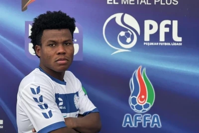 "Baku Sportinq" qanalı futbolçu Jon Samuel Anaade ilə müqavilə imzalayıb