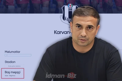 Azər Həşimov: "Karvan-Yevlax"dan ayrıldım, təzminat ödəməyiblər, saytda isə hələ də baş məşqçiyəm