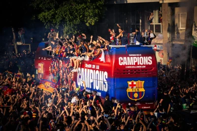 "Barselona"nın çempionluq paradı - FOTO/VİDEO