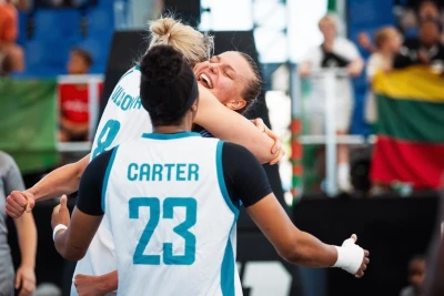 Azərbaycan qadın basketbolçuları 3x3 Avropa Kubokunun gümüş mükafatçısı olub