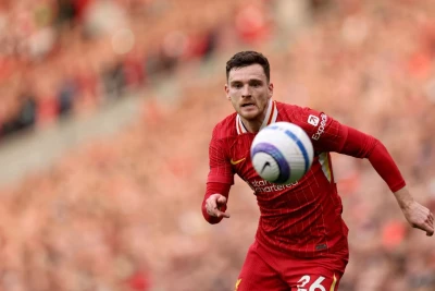 Endryu Robertson Çempionlar Liqasında Şotlandiya oyunçuları arasında rekord qırdı