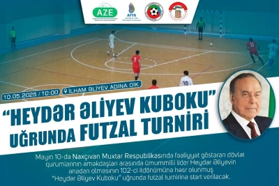 Naxçıvanda "Heydər Əliyev Kuboku"nun püşkatma mərasimi keçirilib