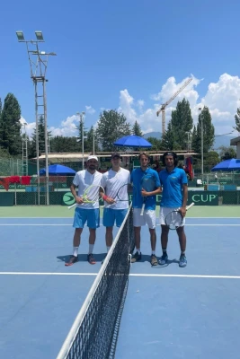 Azərbaycan tennisçiləri "Davis Cup"da Andorra üzərində qələbə qazanıblar