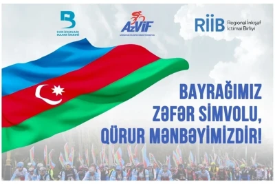 "Bayrağımız zəfər simvolu, qürur mənbəyimizdir" devizi ilə veloyürüş keçiriləcək