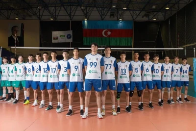 17 yaşadək voleybolçularımız III MDB Oyunlarına hazırlıq üçün Tbilisiyə yollanıb