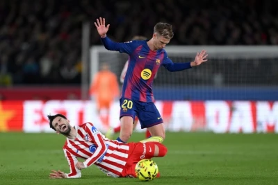 "Barselona" "Atletiko Madrid" üzərində 3:1 hesablı qələbə qazanıb