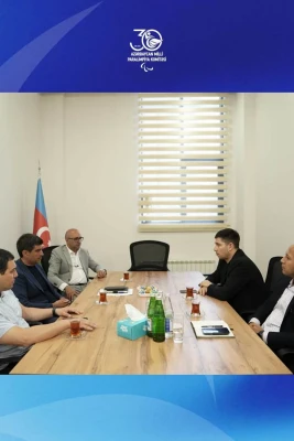 Milli Paralimpiya Komitəsi ilə Neftçi İdman Klubu arasında əməkdaşlıq müzakirələri