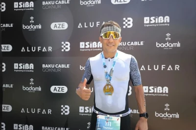Teymur Fərəcov 8 saat 58 dəqiqə 8 saniyə ilə Ironman rekordunu yenilədi