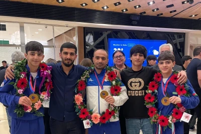 Наши спортсмены, завоевавшие медали на чемпионате Европы по ушу, вернулись на родину