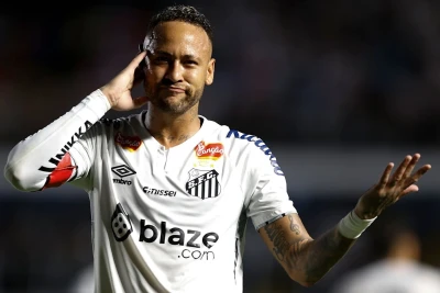 Neymar'ın dublesi Santos'un Juventude karşısında galibiyetini getirdi