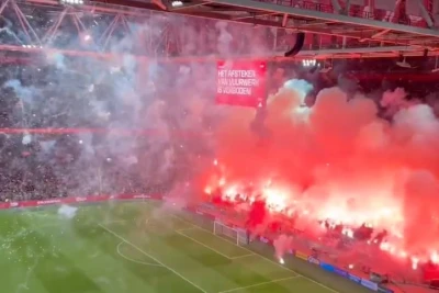 "Qarabağ"ın rəqibi "Ayaks" azarkeşlərin qalmaqalından sonra matçı yarımçıq saxladı