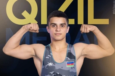 Ayxan Cavadov U20 Dünya Çempionatında qızıl medal qazanıb