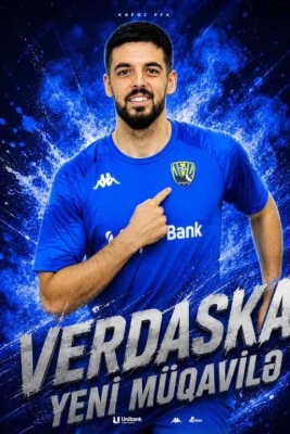 "Kəpəz" Dioqo Verdaska ilə müqaviləni 2 il uzadıb