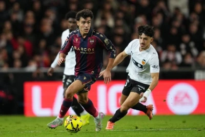 "Valensiya" "Levante" üzərində minimal hesablı qələbə qazanıb