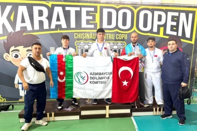 Azərbaycan karateçiləri "Chisinau Karate Open Grand Prix"də medallar qazanıblar