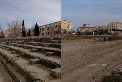 Sumqayıtda unudulmuş stadion: Gəncliyin xatirələri ilə bərbad vəziyyət