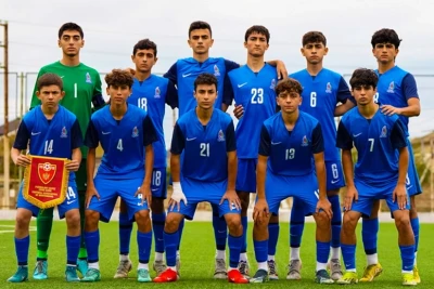 Azərbaycan U-15 millisi Monteneqro U-15-i yoxlama oyununda məğlub edib
