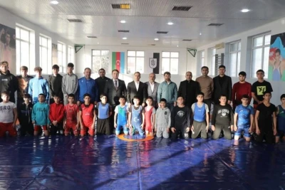 “Neftçi” İdman Klubunun güləş zalı yenidən istifadəyə verilib