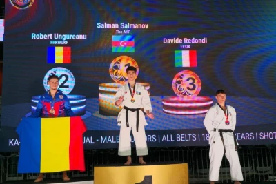 Azərbaycan karateçiləri WUKF dünya çempionatında 4 medal qazandı