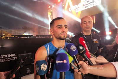 Sərxan Əliyev: “Rəqibim çox yüksək səviyyəli döyüşçü idi”