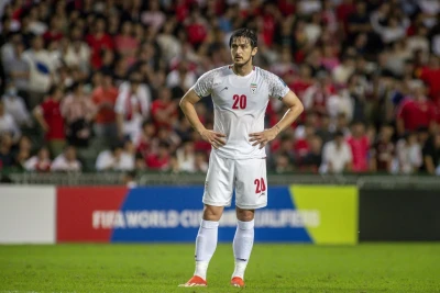 İran futbol millisinin hücumçusunun paylaşımları problemsi yaranıb