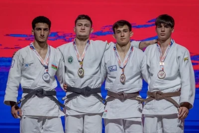 Azərbaycan gənc cüdoçuları Rusiyada üç medal qazanıb