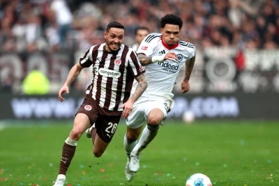 Бундеслига: Матч "Санкт-Паули" - "Айнтрахт" завершился без голов