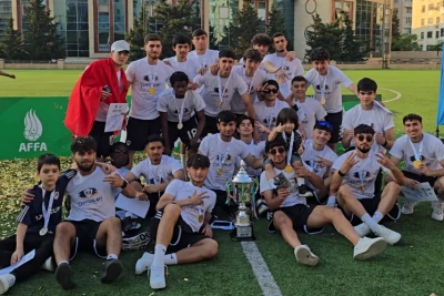 19 yaşadək "Qarabağ" komandası AFFA Gənclər Liqasının qalibi oldu