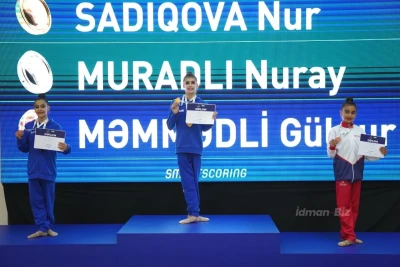 31-ci Azərbaycan bədii gimnastika çempionatının qalibləri müəyyənləşib
