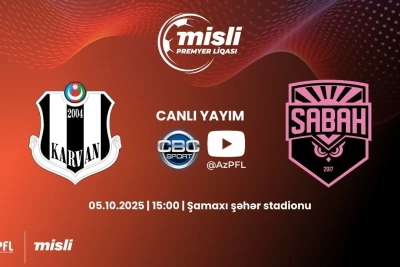 "Karvan-Yevlax" - "Sabah": VII tur qarşılaşması Şamaxıda baş tutacaq