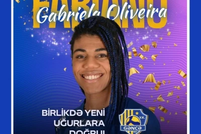 "Gəncə" voleybol komandası braziliyalı legionerlə müqavilə imzalayıb