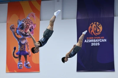 III MDB Oyunları: Azərbaycan gimnastları batut yarışlarında gümüş medal qazanıb - YENİLƏNİB + FOTO