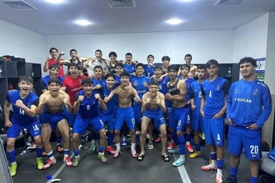 U-17 Azərbaycan millisi Qazaxıstanı məğlub edib